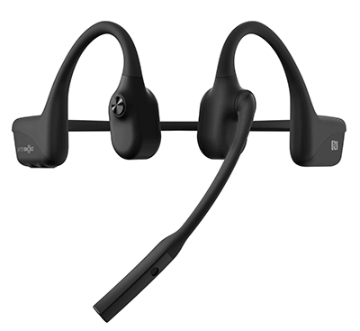 Casque sans fil BlueTooth à conduction osseuse, Oreilles libres, Micro,  OpenComm, par