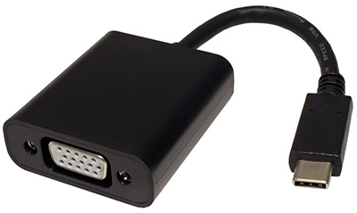Convertisseur USB 3.1 C mâle vers VGA femelle, Value