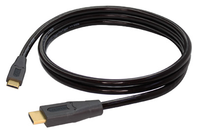 Câble mini-HDMI (C) / HDMI, High speed, Évolution, Real Cable