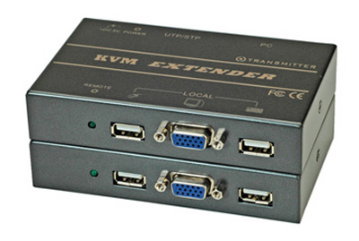 Prolongateur KVM via RJ45, VGA, USB, Value