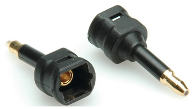 Adaptateur Toslink femelle / Jack Optique 3,5 mm, Roline