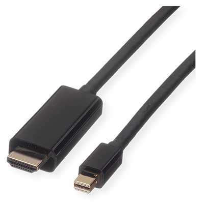 Câble Mini-DisplayPort 1.2 vers HDMI 2.0, Roline