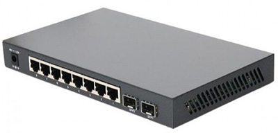 Switch Ethernet RJ45 Gigabit 10/100/1000 + 2 x SFP (mini-GBIC), PoE, administrable, TL-SG2210P, TP-Link