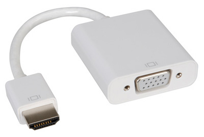 Adaptateur-convertisseur HDMI mâle vers VGA femelle, Roline