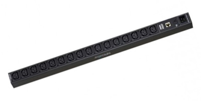 PDU, Bandeau de prises pour baie 19 pouces, 16 ou 24 x C13, branchement C20, vertical, administrable en réseau, IP-Ready, Aten