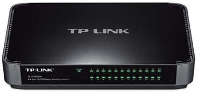 Switch Ethernet RJ45 10/100, fanless, TL-SF1024M, TP-Link