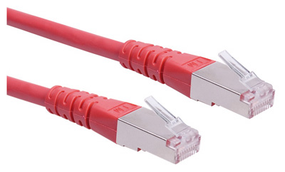 Cordon RJ45 Cat6, FTP, surmoulé, Value