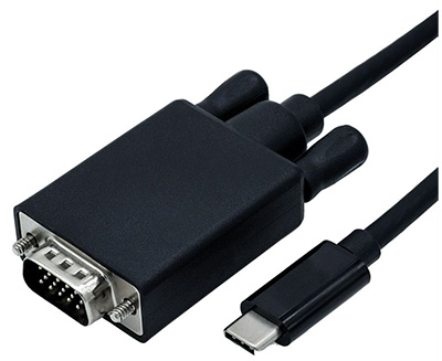 Câble Convertisseur USB 3.1 (3.2 Gen 1) C mâle vers VGA mâle