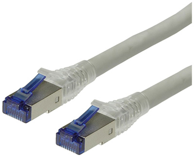 Rallonge RJ45 Cat6Ea, monobrin, FFTP, mâle / femelle, sans halogène,  garanti 500 Mhz