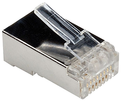 Prise RJ45 mâle, Cat6, Blindée (FTP), Roline