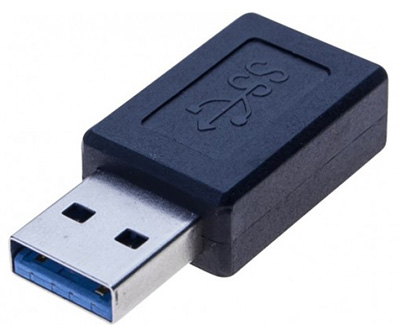 Adaptateur USB 3.1 (3.2 Gen 1) A mâle / C femelle, TLC
