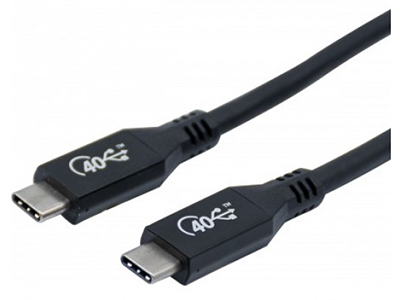 Câble USB4 (Gen 3), C mâle / C mâle, PD (Power Delivery), Emark, 100 W, TLC