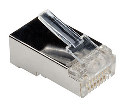 Prise RJ45 mâle, Cat6, Blindée (FTP)