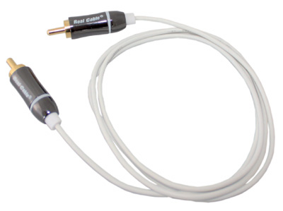 Câble RCA pour Caisson de graves, Nanotech, Évolution, Real Cable