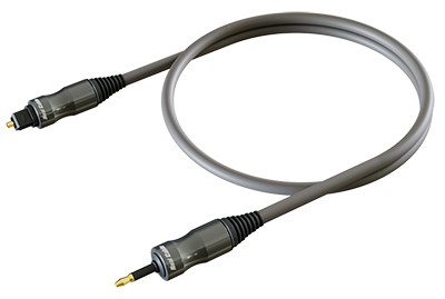 Câble Optique Toslink / Jack Optique 3,5 mm, Master, Real Cable