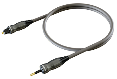 Câble Optique Toslink / Jack Optique 3,5 mm, Master, Real Cable