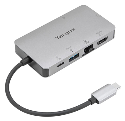 Station d'accueil USB type C, Thunderbolt 3, HDMI 4K, VGA, USB 3.2 Gen 1, Gigabit Ethernet, Targus
