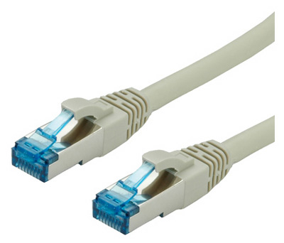 Cordon RJ45 Cat6a, SFTP, surmoulé, sans halogène, Value