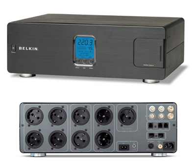 Console d'alimentation pour hi-fi ou home cinéma, PF50, 10 prises, Belkin