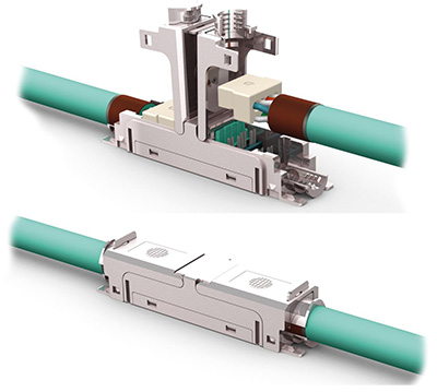 Module de liaison, Cat6a, compact, sans outil, EasyLan