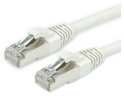 Cordon RJ45 Cat7-prises 6a, SFTP, surmoulé, sans halogène, Roline