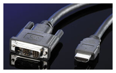 Câble DVI / HDMI, Single Link, Roline