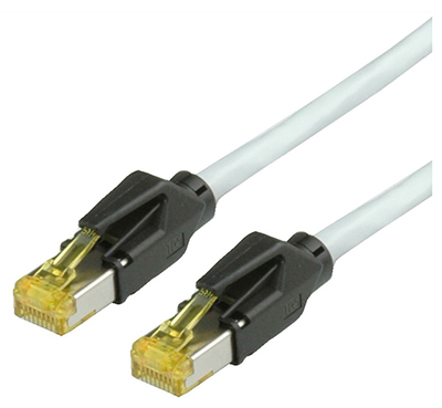 Cordon RJ45 Cat6A, SFTP, sans halogène, Hirose TM31, UC900 SS27, Draka