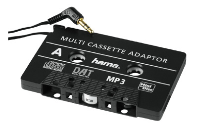 Adaptateur cassette pour autoradio, Hama