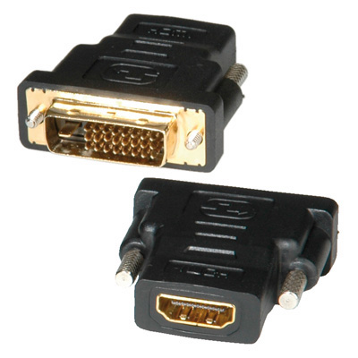 Adaptateur DVI mâle / HDMI femelle, Roline
