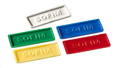 Étiquettes pour tous connecteurs de brassage Sofim, sauf Cat6a, Sofim