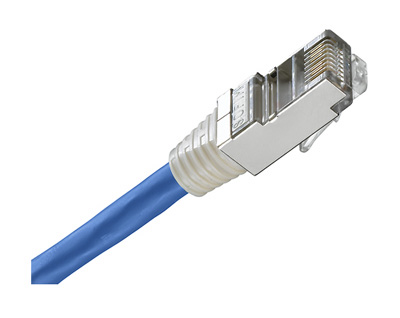 Cordon RJ45 Cat5e, SFTP, surmoulé, sans halogène, Sofim