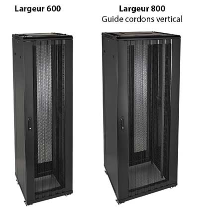 Baie de brassage, 19 pouces, Réseau, de 29 à 47U, portes Nid d'abeilles, Equipment Rack, Excel