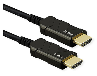 Câble HDMI optique 2.1 8K avec embout démontable pour passage sous gaine  20m