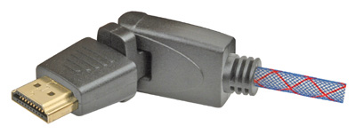 Câble HDMI, High speed, canal Ethernet (1.4), connecteurs flexibles à 360°, Évolution, Real Cable