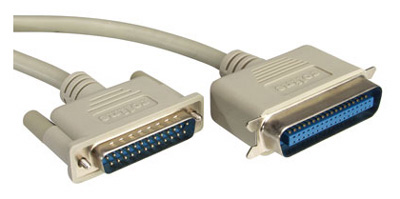 Câble pour imprimante parallèle, Centronics C36 / DB25, non-IEEE, Roline